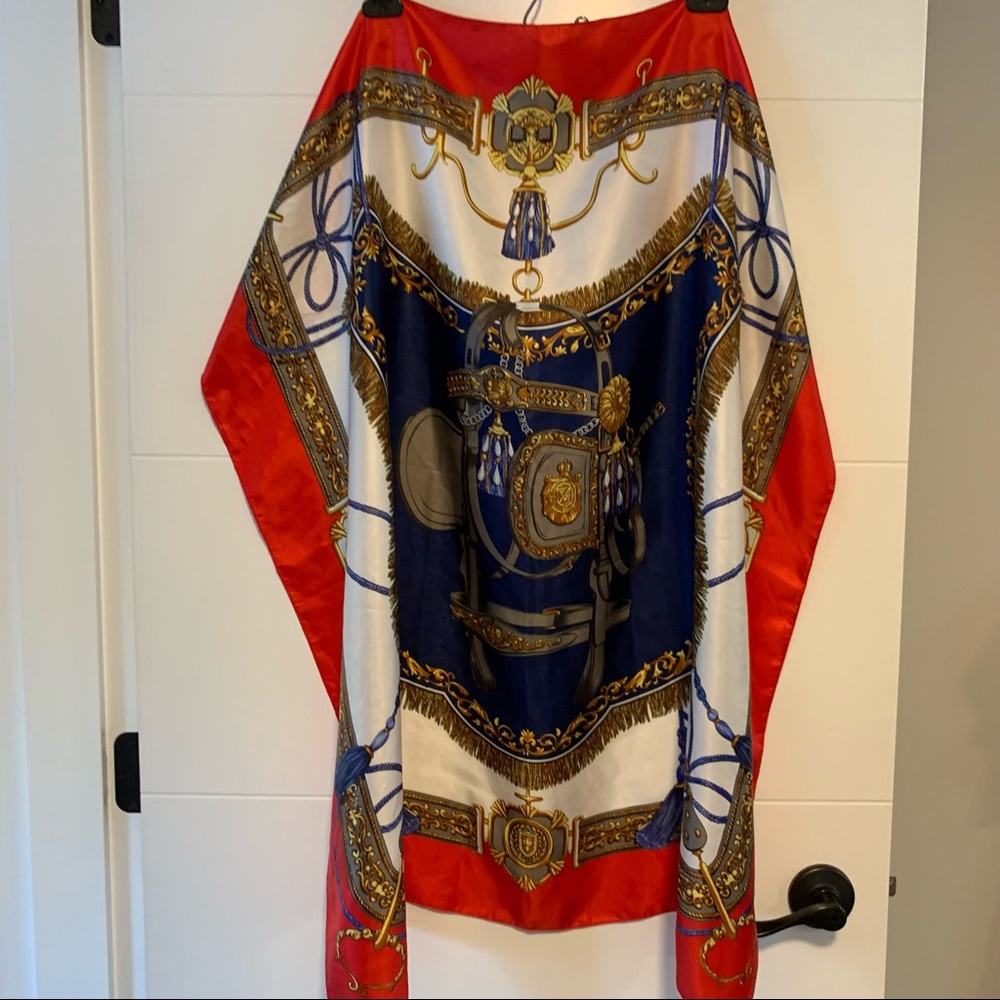 Designer Inspired Square Scarf